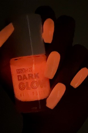 Mara Dark Glow Karanlıkta Parlayan Oje Orange