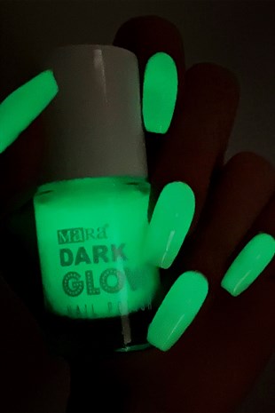 Mara Dark Glow Karanlıkta Parlayan Oje Green